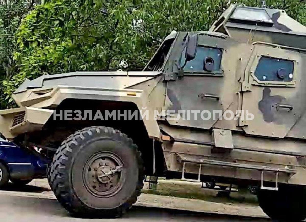 Мелитополь заполонили вражеские "Тигры" / фото t.me/ivan_fedorov_melitopol Мелитополь заполонили вражеские "Тигры" / фото t.me/ivan_fedorov_melitopol