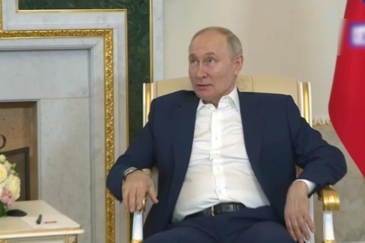Путін розповів Лукашенку про уявні перемоги / скріншот Путін розповів Лукашенку про уявні перемоги / скріншот