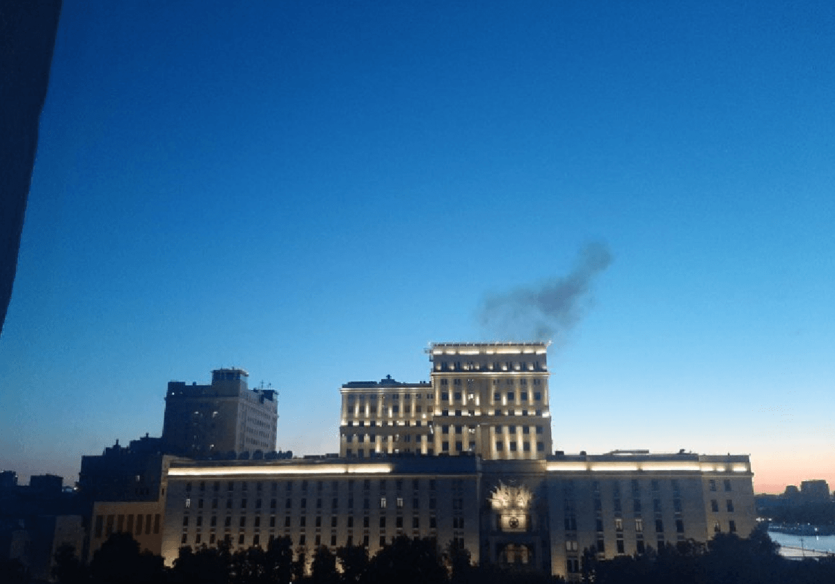 Дрон упал в 300 метрах от точки расположения ЗРК "Панцирь-С1"/ фото из соцсетей