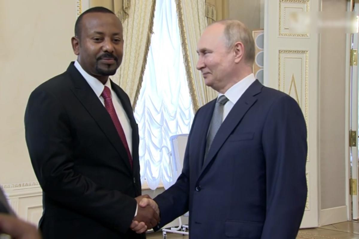 Африка не очень довольна действиями Путина / скриншот Африка не очень довольна действиями Путина / скриншот