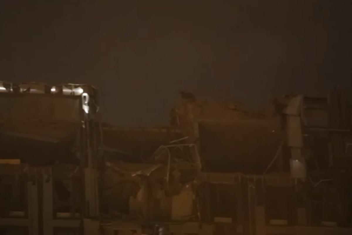 Жители пострадавшего района Днепра рассказали о "шоке" от ударов "Искандерами" / скриншот