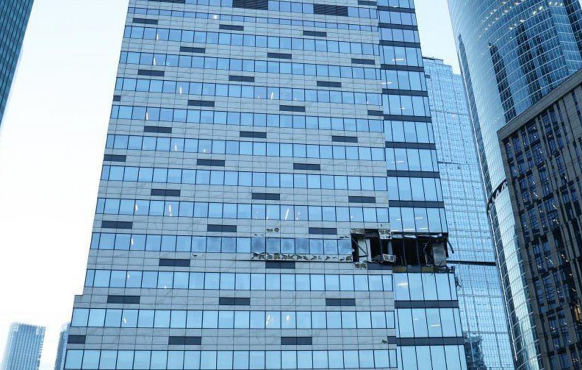 Москву атаковали дроны / скриншот Москву атаковали дроны / скриншот