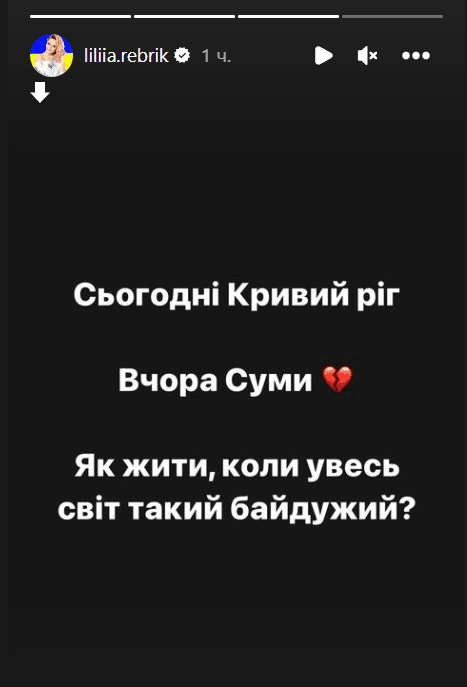 Ребрик задалась риторическим вопросом / Скриншот Instagram Ребрик задалась риторическим вопросом / Скриншот Instagram