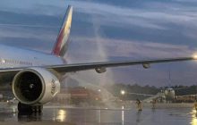 В российском аэропорту Пулково загорелся самолет авиакомпании Emirates