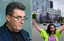 16-річна онука глави РНБО "пропіарила" кліп на найбільшому медіафасаді в Україні