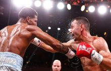 Звездный украинский боксер техническим нокаутом проиграл доминиканцу (видео)