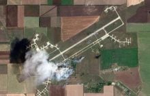 Удар по складу БК в Октябрьському: супутник зловив доказ втрат РФ (фото)