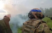 Гвардия наступления показала штурм позиций армии РФ на Запорожском направлении (видео)