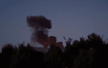 Под Таганрогом упал российский ударный дрон, начался масштабный пожар - соцсети (видео)