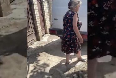 Я Росію люблю: у Херсоні по гуманітарку від України прийшла фанатка русского мира (відео)