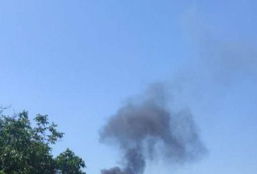 У Запорізькій області у росіян було фаєр-шоу: офіцер ЗСУ повідомив про прильоти (фото)