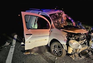 Обломки Шахеда упали на трассу возле Днепра и убили двух людей в автомобиле (фото)