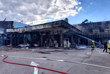 Пожар на АЗС в Киеве: полиция рассказала первые подробности о ДТП (фото)