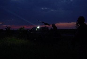 Ночная оборона Киевской области: ВСУ показали, как уничтожали Шахеды РФ (видео)
