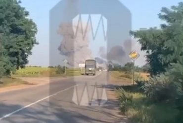 Прилет в военный объект, эвакуация: гауляйтер Крыма пожаловался на мощную атаку дронами (видео)