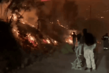 Ще один туристичний острів в Греції охопили лісові пожежі (відео)