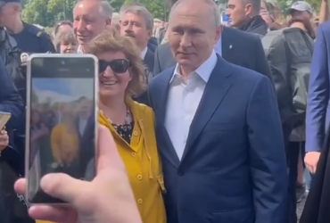 Зустріч Путіна з народом в Кронштадті: Шейтельман вказав на важливу деталь (відео)