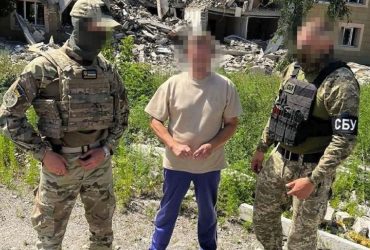 У Куп’янську взяли інформатора росіян, який зливав напрямки польотів гелікоптерів ЗСУ