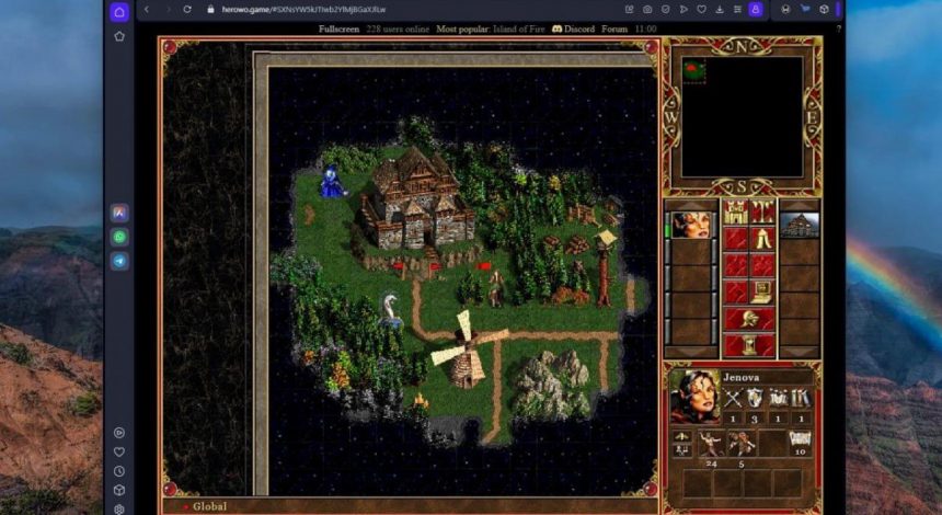 Ентузіасти створили веб-версію культових "Героїв 3" – працює на ПК і смартфонах