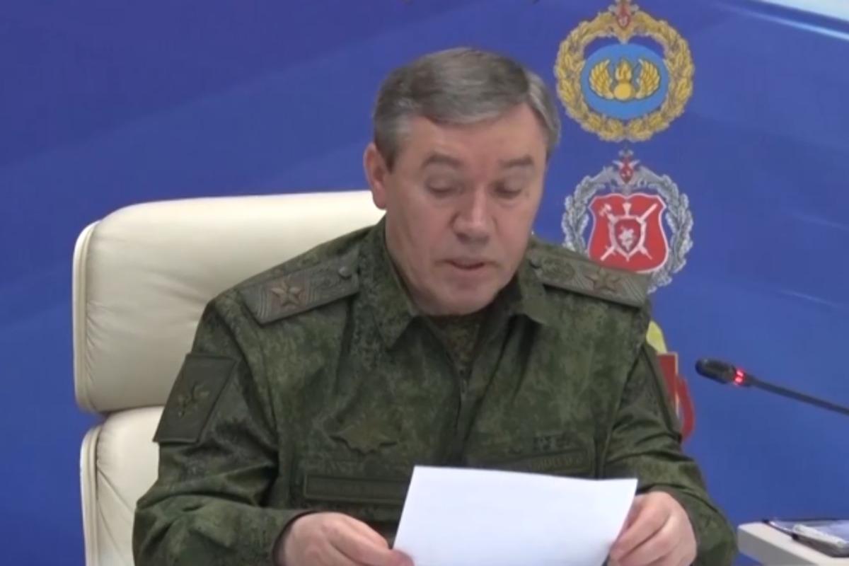 Валерій Герасимов у Міноборони продовжує мати роль командувача театром військових дій в Україні, вважають аналітики / скріншот Валерій Герасимов у Міноборони продовжує мати роль командувача театром військових дій в Україні, вважають аналітики / скріншот