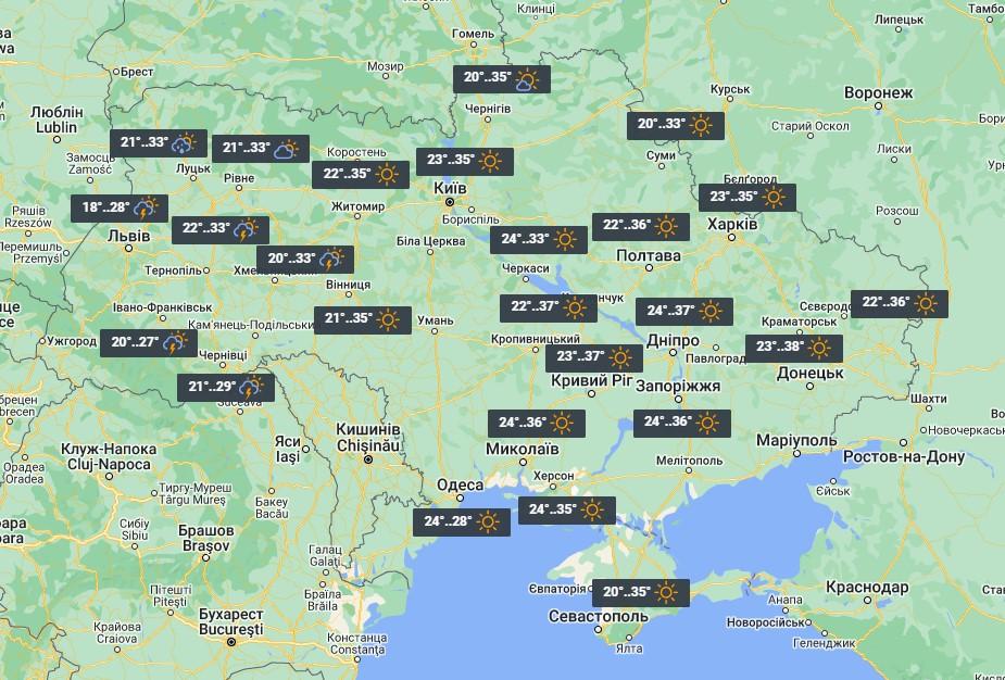 6 серпня спека посилиться , а на запалі пройдуть грози / фото УНІАН 6 серпня спека посилиться , а на запалі пройдуть грози / фото УНІАН