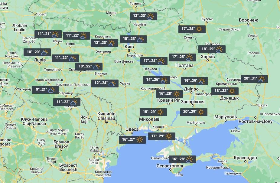 9 серпня в Україні буде сухо / фото УНІАН 9 серпня в Україні буде сухо / фото УНІАН