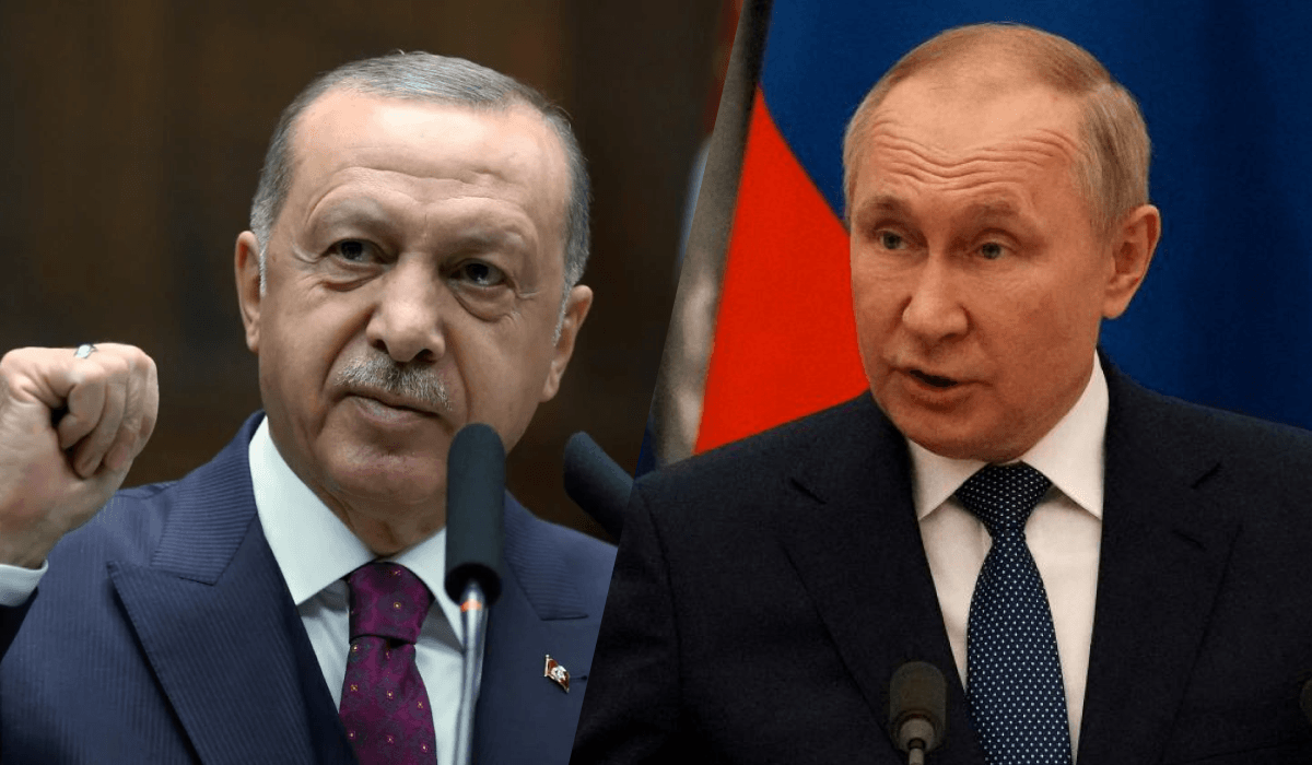 Президент Эрдоган намерен встретиться с диктатором Путиным в России / коллаж УНИАН, фото REUTERS Президент Эрдоган намерен встретиться с диктатором Путиным в России / коллаж УНИАН, фото REUTERS