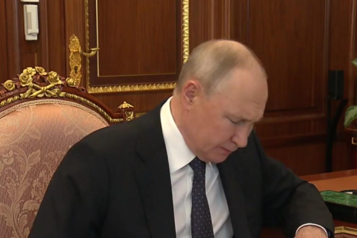 Російський диктатор дав наказ щодо безпілотників / скріншот Російський диктатор дав наказ щодо безпілотників / скріншот