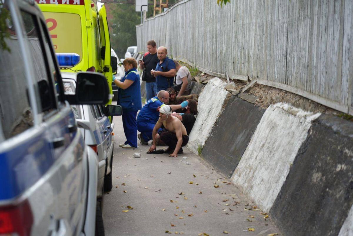 Кількість постраждалих від вибуху у Сергієвому посаді зросла до 31 особи / фото t.me/vorobiev_live Кількість постраждалих від вибуху у Сергієвому посаді зросла до 31 особи / фото t.me/vorobiev_live