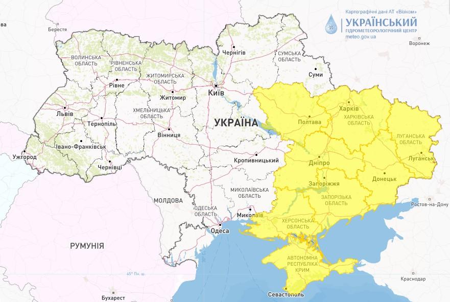 В Украине 10 августа будут греметь грозы / фото Укргидрометцентр В Украине 10 августа будут греметь грозы / фото Укргидрометцентр