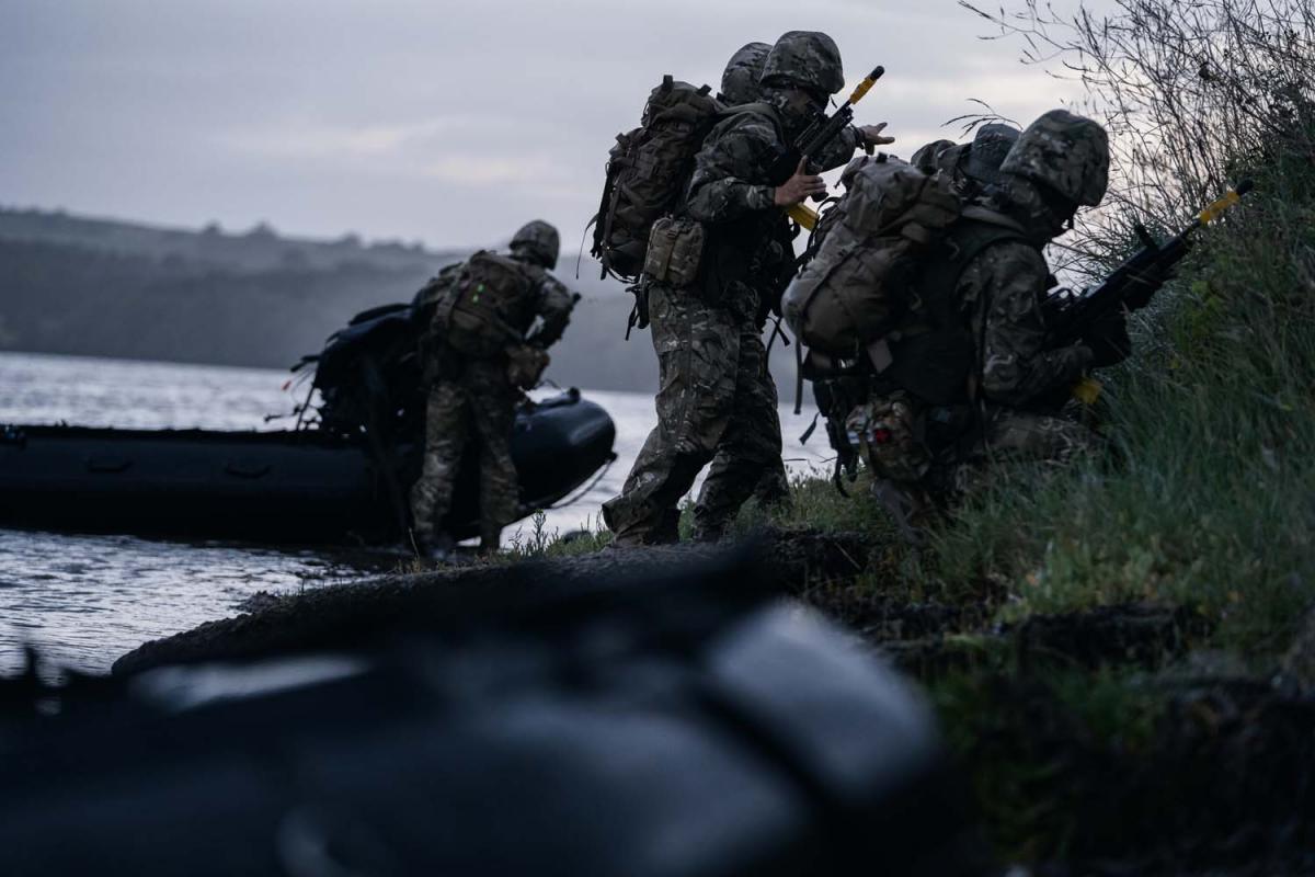 Украинцы на учениях в Великобритании / фото Royal Navy Украинцы на учениях в Великобритании / фото Royal Navy