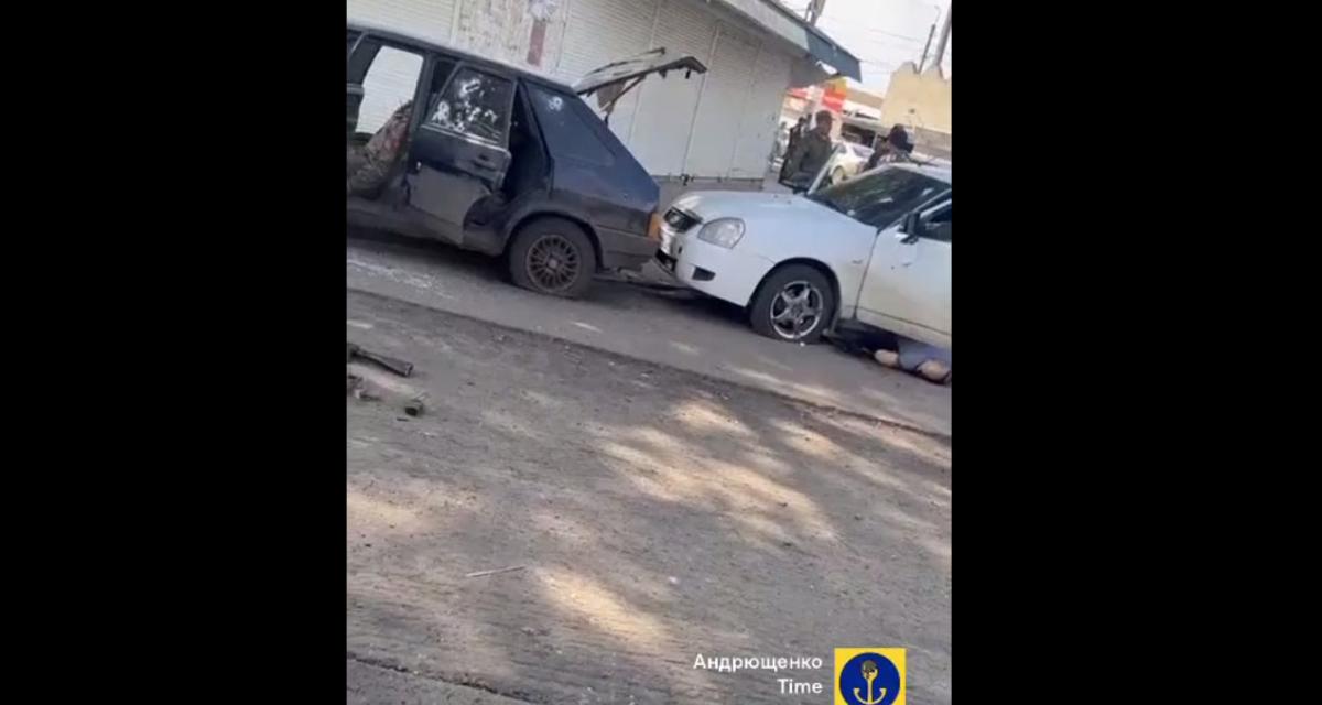 Появились детали перестрелки оккупантов в Урзуфе / скриншот Появились детали перестрелки оккупантов в Урзуфе / скриншот