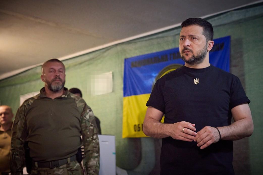 Зеленский посетил бригады на Мелитопольском направлении / ОП Зеленский посетил бригады на Мелитопольском направлении / ОП