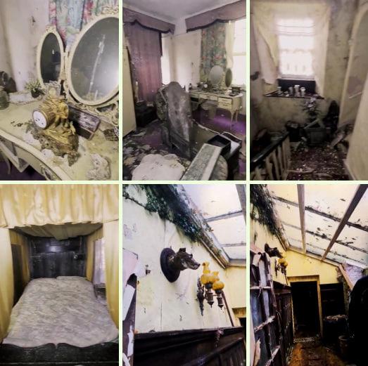 Покинутий будинок мільйонера / колаж УНІАН, фото скріншоти з відео Покинутий будинок мільйонера / колаж УНІАН, фото скріншоти з відео