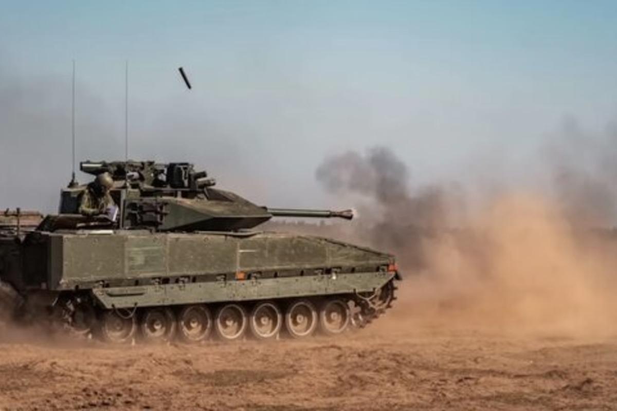 Україна і Швеція задекларували наміри про спільне виробництво БМП CV-90 / фото скріншот відео Україна і Швеція задекларували наміри про спільне виробництво БМП CV-90 / фото скріншот відео