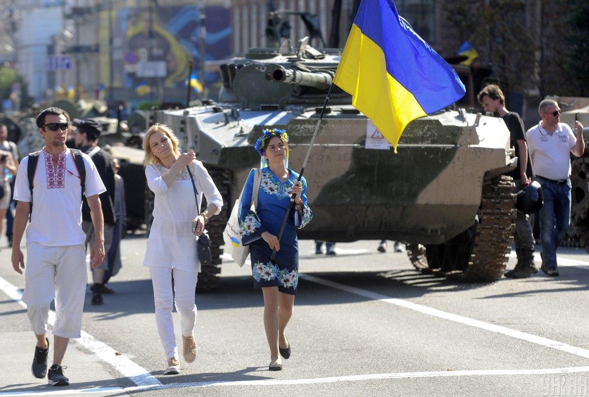 На Хрещатику буде розміщена виставка залишків ворожої техніки / фото УНІАН