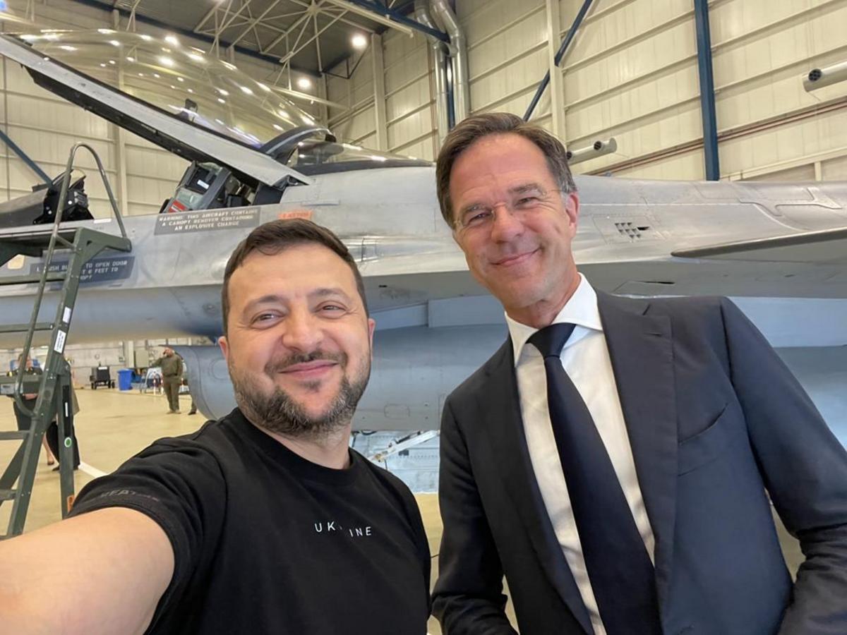Україна отримає 42 американських винищувача F-16, заявил Зеленський / фото t.me/V_Zelenskiy_official Україна отримає 42 американських винищувача F-16, заявил Зеленський / фото t.me/V_Zelenskiy_official