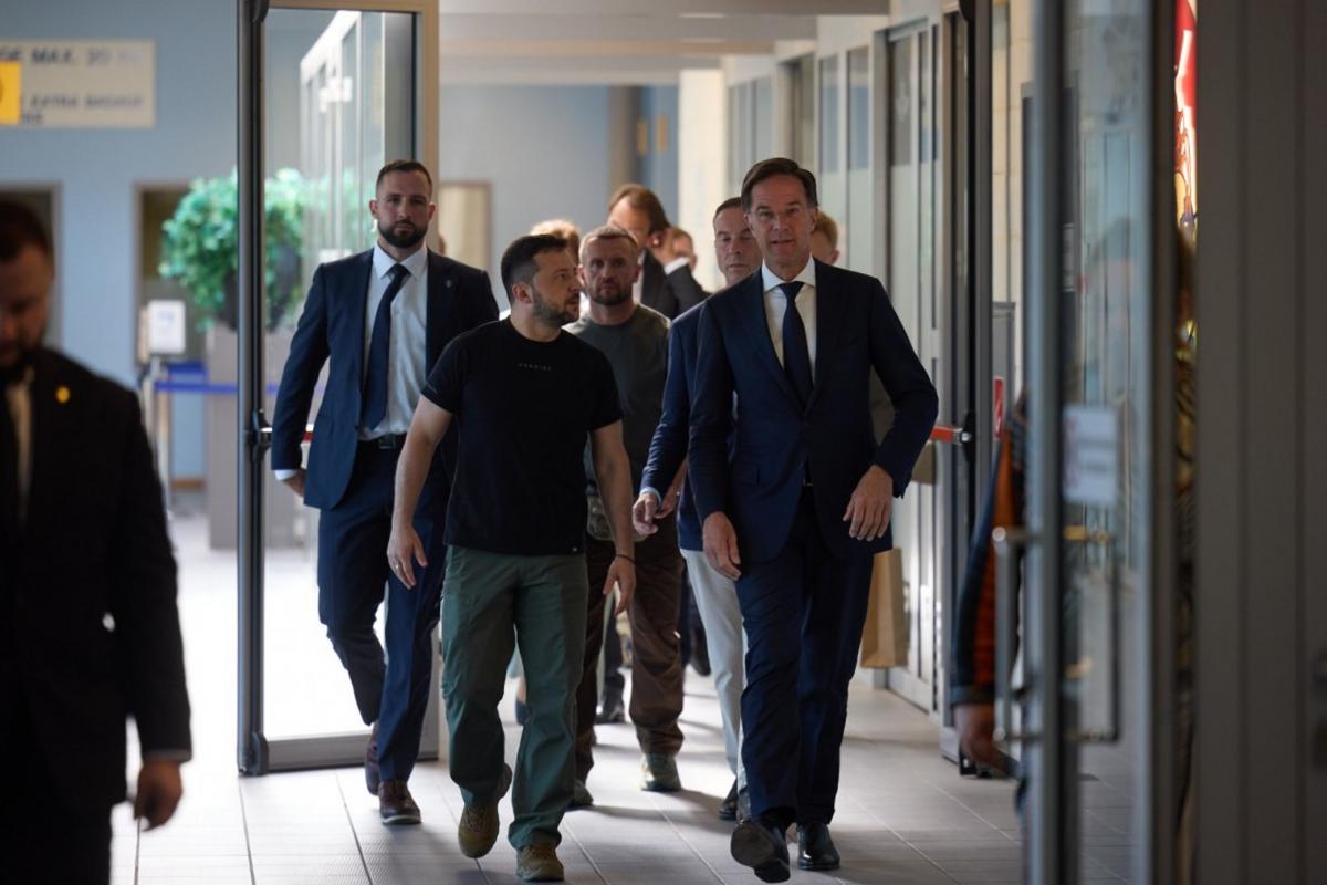 Зеленский 20 августа пребывал с визитом в Нидерландах / фото president.gov.ua Зеленский 20 августа пребывал с визитом в Нидерландах / фото president.gov.ua