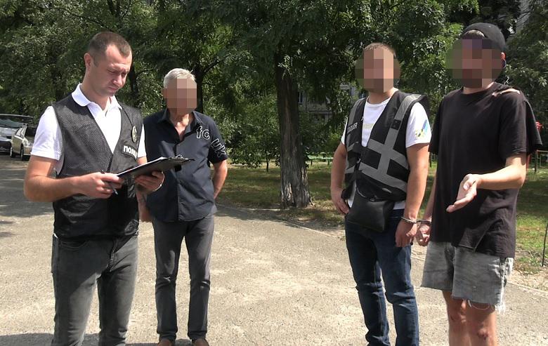 Підозрюваний / kyiv.npu.gov.ua Підозрюваний / kyiv.npu.gov.ua