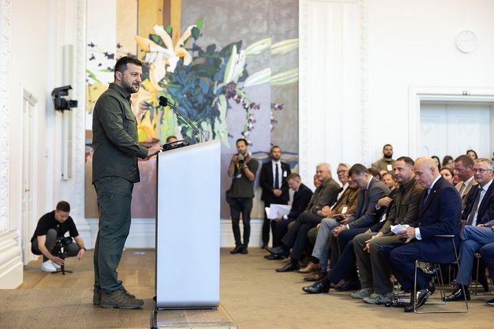 Зеленский выступил с речью в Дании / instagram.com/zelenskiy_official Зеленский выступил с речью в Дании / instagram.com/zelenskiy_official