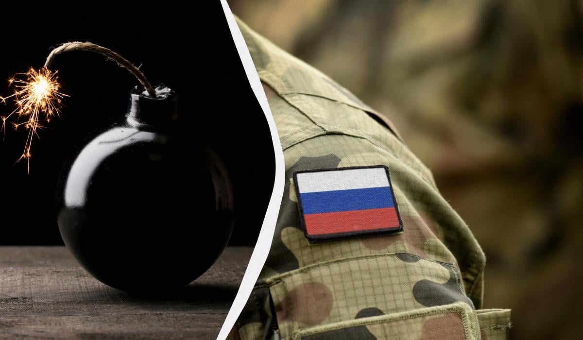 На Херсонщине оккупанты вновь сбросили взрывчатку на прохожего / коллаж УНИАН, фото ua.depositphotos.com