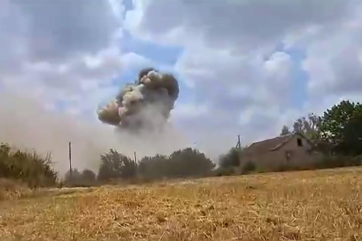 У Курську дрон поцілив у будівлю МВС/ ілюстративне фото