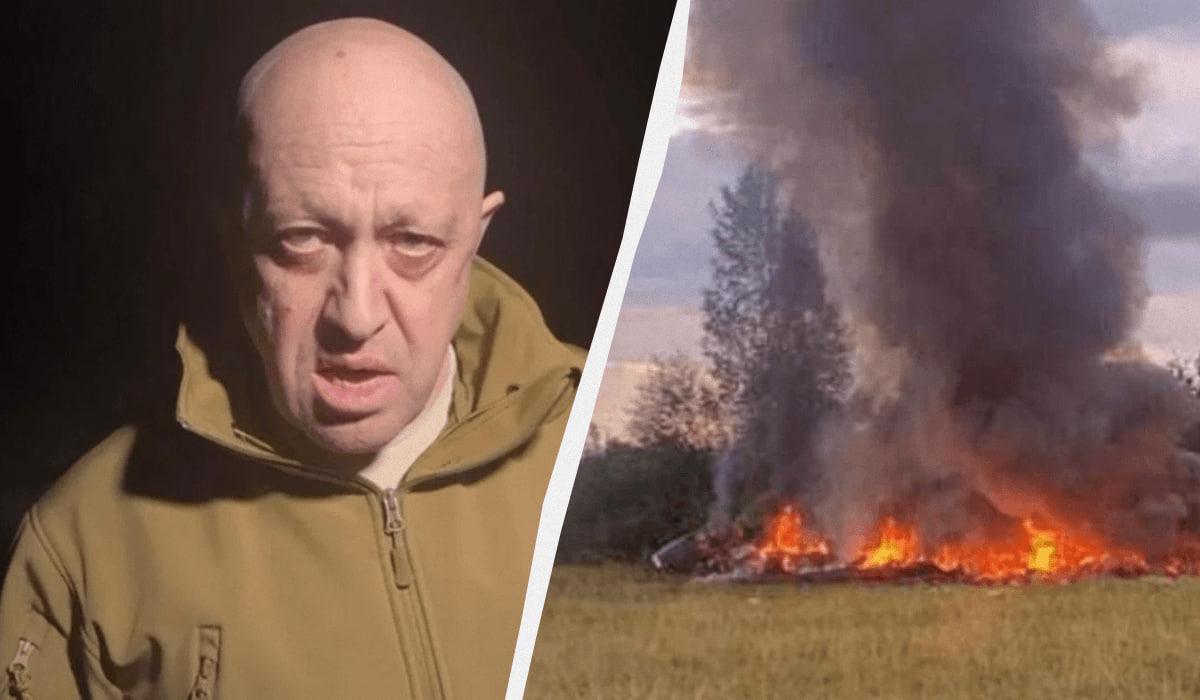Названо версію авіакатастрофи літака Пригожина / колаж УНІАН, фото t.me/theothertver, скріншот Названо версію авіакатастрофи літака Пригожина / колаж УНІАН, фото t.me/theothertver, скріншот