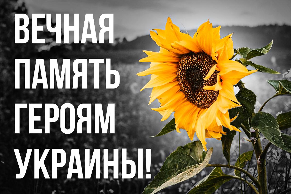 Вечная память героям Украины / картинка УНИАН Вечная память героям Украины / картинка УНИАН