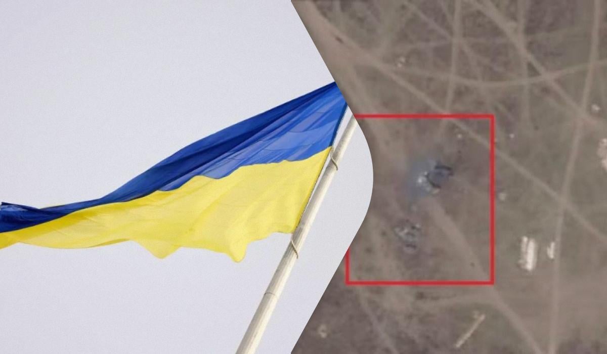 Супутник показав наслідки удару по російській базі ППО в Криму / колаж УНІАН, фото ОП, фото planet.com Супутник показав наслідки удару по російській базі ППО в Криму / колаж УНІАН, фото ОП, фото planet.com