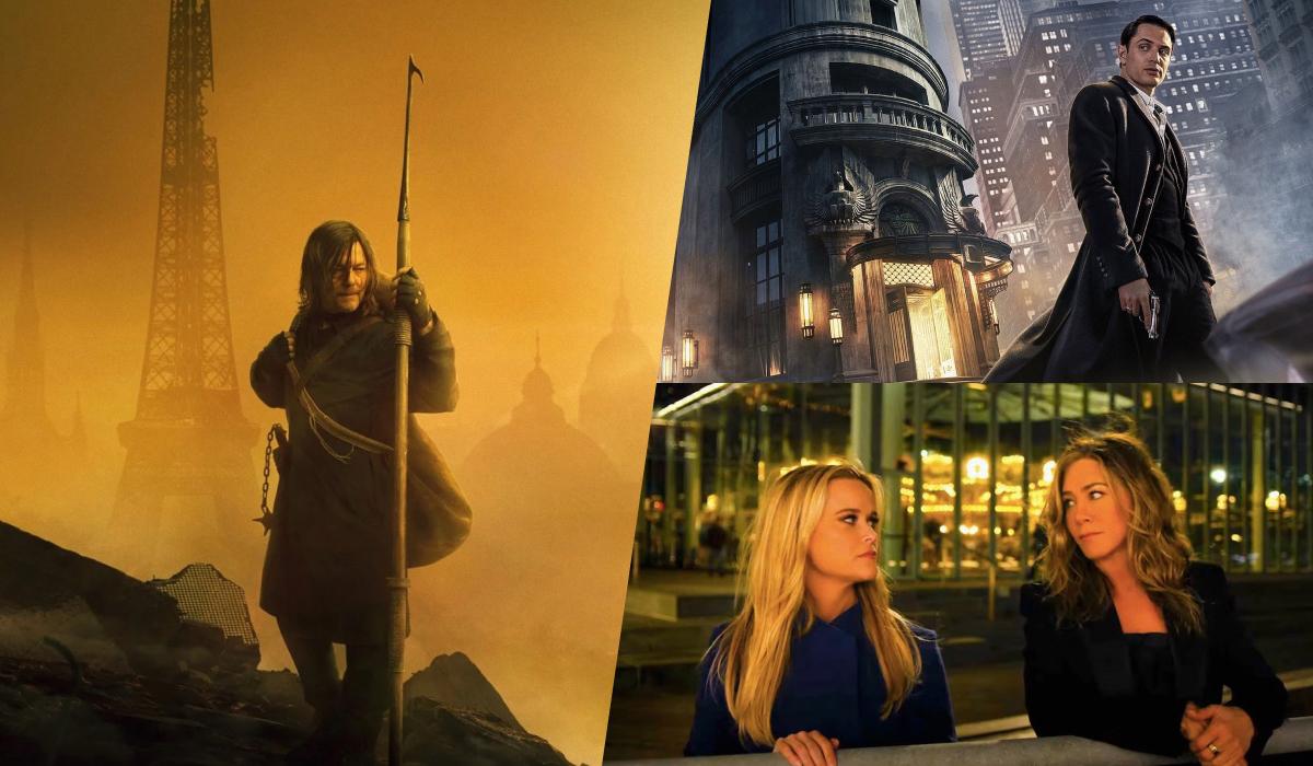Главные сериалы сентября 2023 / коллаж УНИАН, фото AMC, Peacock, Apple TV+ Главные сериалы сентября 2023 / коллаж УНИАН, фото AMC, Peacock, Apple TV+