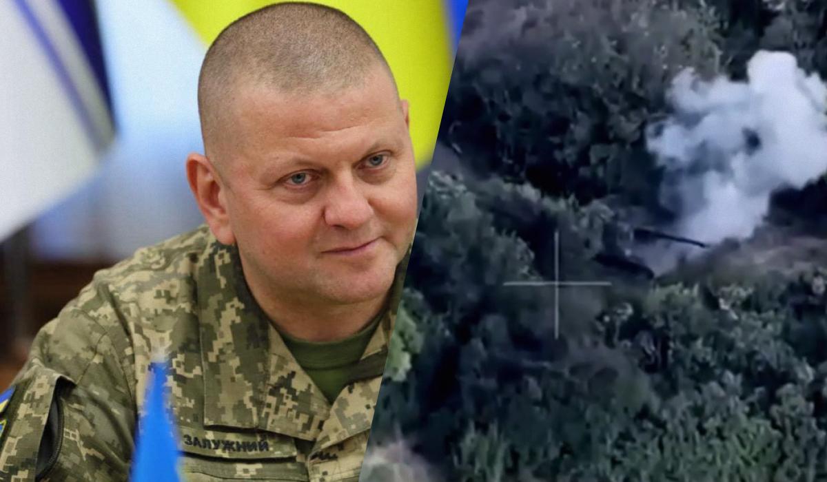 Залужний показав "дроновий" бій ЗСУ на одному із найгарячіших напрямків фронту / колаж УНІАН, фото facebook.com/vzaluznyj, фото скріншот Залужний показав "дроновий" бій ЗСУ на одному із найгарячіших напрямків фронту / колаж УНІАН, фото facebook.com/vzaluznyj, фото скріншот