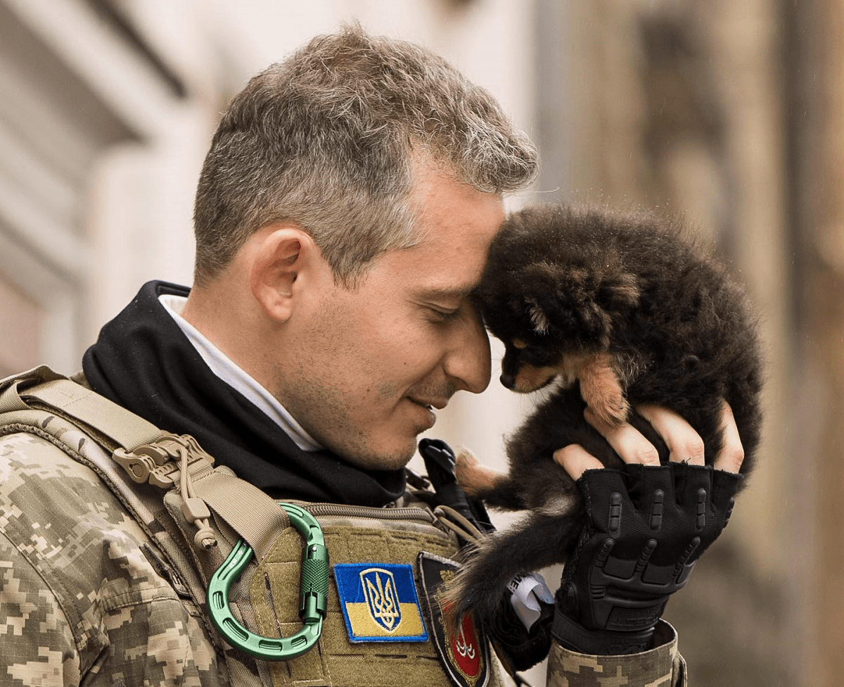 Коля Серга воюет за Украину