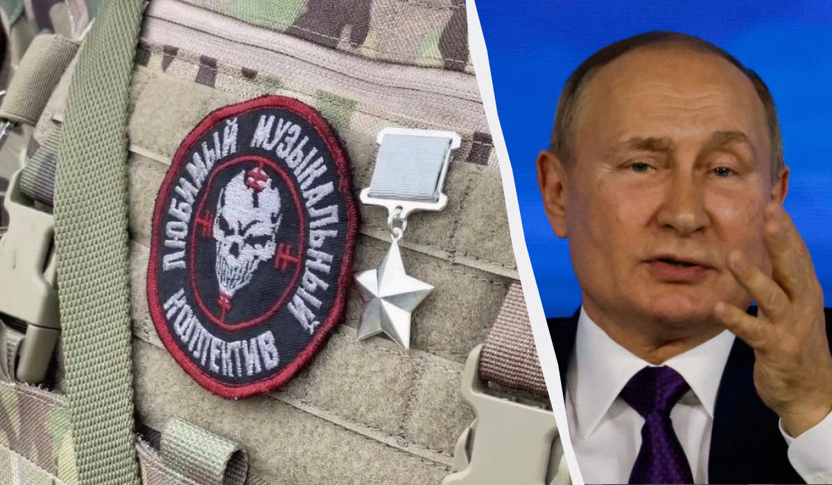 Путін підписав указ, який наказував найманцям "Вагнера" прийняти присягу / колаж УНІАН, фото t.me/orchestra_w, REUTERS Путін підписав указ, який наказував найманцям "Вагнера" прийняти присягу / колаж УНІАН, фото t.me/orchestra_w, REUTERS