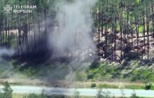 Прикордонники знищили мінометну позицію росіян: момент потрапив на відео